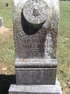 The grave of Thomas W. Smith in Odd Fellows Cemetery, Lexington, Mississippi - www.findagrave.com