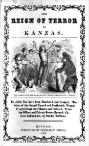 Illustration from the book, "The Reign of Terror in Kanzas" - Kansas Historical Society