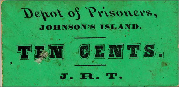 Sutler's Ticket from Johnson's Island - http://www.ohiocivilwar150.org/omeka/items/show/1929