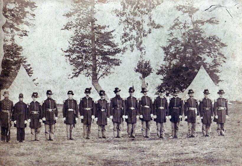 Union Guards at Johnson's Island - rebelsonlakeerie.com